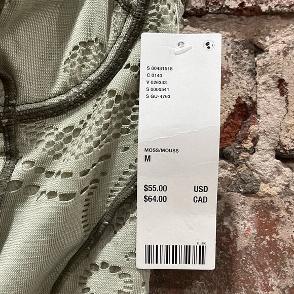 NEW Urban Outfitters Out From Under Amour Lace Lace-Up Corset Medium - Picture 4 of 6